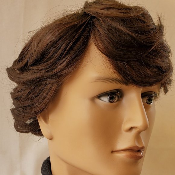 6" Men’s Toupee,Human Hair, 8″X10″ French Lace # 4 - Picture 4 of 10